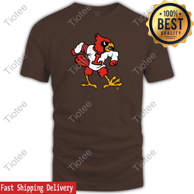 Louisville Athletics Louisville Cardinals Mascot Logo Team Shirt