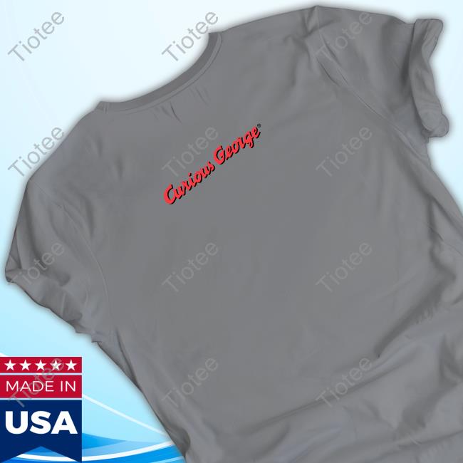 Hollister Co Store Relaxed Curious George Graphic Shirt - Tiotee