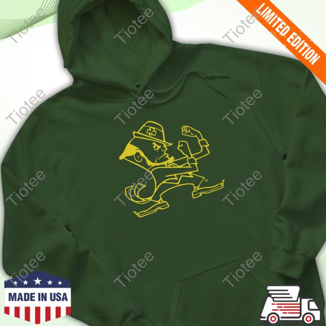 Official Gino Guidugli Notre Dame Leprechaun Sweatshirt Official Gino Guidugli Notre Dame Leprechaun Sweatshirt