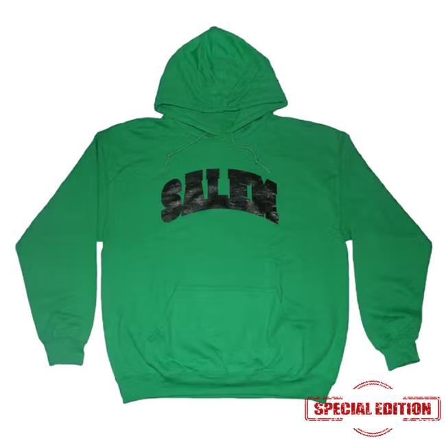 Drain Gang Salem Collegiate Hoody Irish Drain Gang Salem Collegiate Hoody Irish