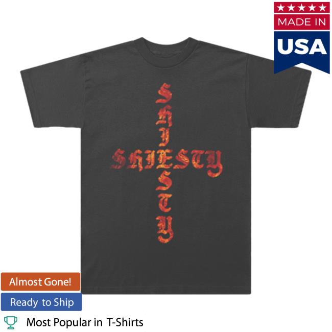 The New 1017 Store Pooh Shiesty Shiesty Cross Shirt The New 1017 Store Pooh Shiesty Shiesty Cross Shirt