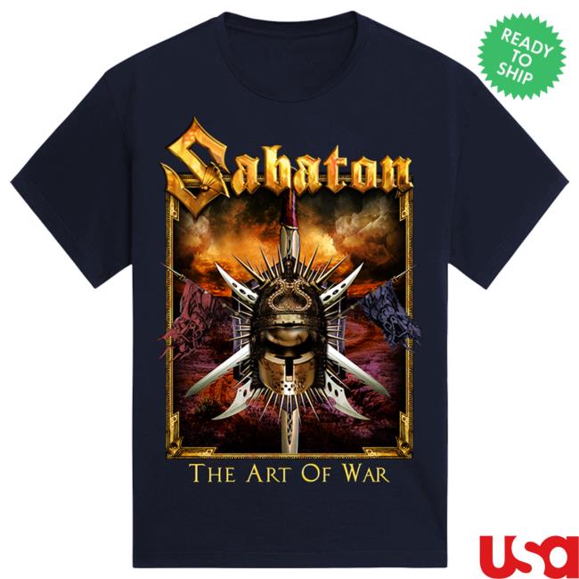 Official Sabaton Merch Store Sabaton The Art Of War Top Shirt