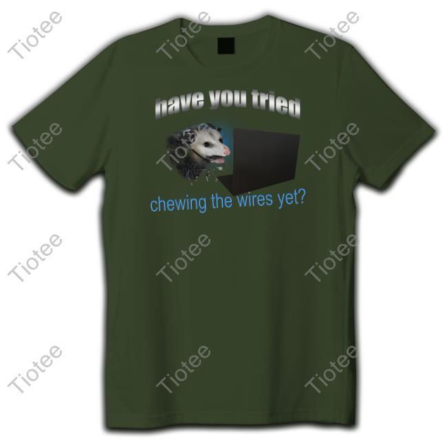 Official Have You Tried Chewing The Wires Yet Hoodie Snazzyseagull Merch -  Tiotee