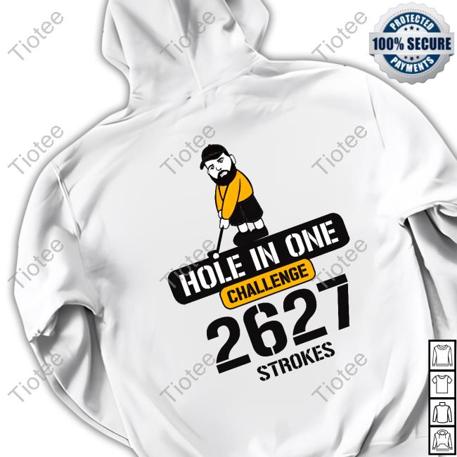 Hole In One Challenge 2627 Strokes Long Sleeve Tee Shirt Hole In One Challenge 2627 Strokes Long Sleeve Tee Shirt