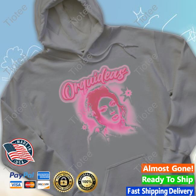 Official Kali Uchis Merch Store Orquídeas Portrait Hoodie Official Kali Uchis Merch Store Orquídeas Portrait Hoodie