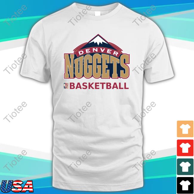 Altitude Authentics Denver Nuggets Basketball T Shirt Tiotee