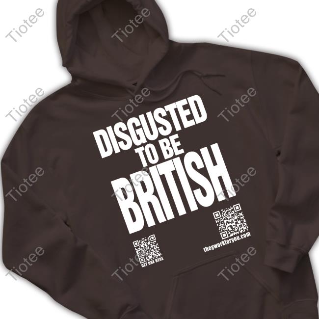 Katharinehamnett Disgusted To Be British Unisex T Shirt Katharinehamnett Disgusted To Be British Unisex T Shirt