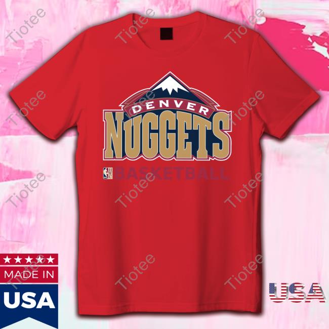 Altitude Authentics Denver Nuggets Basketball T Shirt