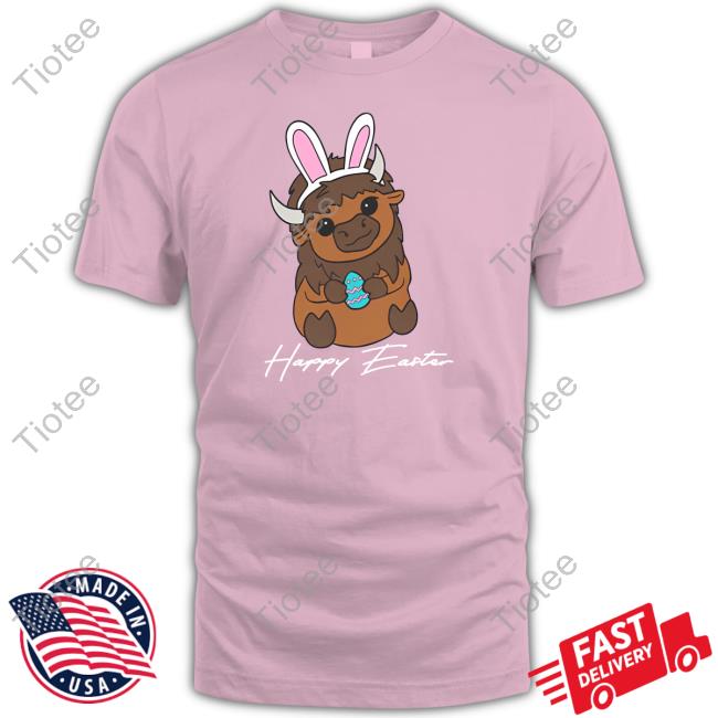 26 Shirts Store Happy Easter Buffalo Bunny Hoodie