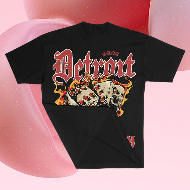 Official Sana Detroit Red Wings Sana Detroit Motor City Dice Attractive Shirt - Black Official Sana Detroit Red Wings Sana Detroit Motor City Dice Attractive Shirt - Black