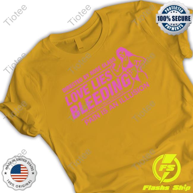 Official Directed By Rose Glass Love Lies Bleeding Hooded Sweatshirt Official Directed By Rose Glass Love Lies Bleeding Hooded Sweatshirt