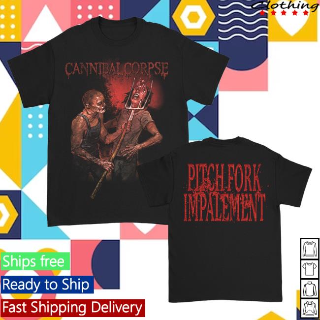 Kings Road Merch Store | Pitch Fork Impalement Retro Shirt | Official Kings Road Clothing Shop Apparel Kingsroad