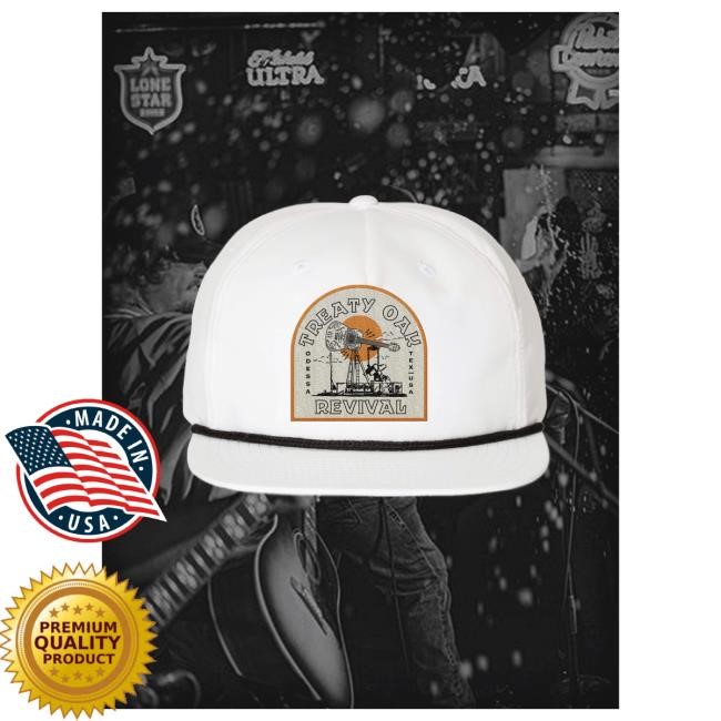 Official Treaty Oak Revival Merch Guitar Patch Rope Hat Official Treaty Oak Revival Merch Guitar Patch Rope Hat