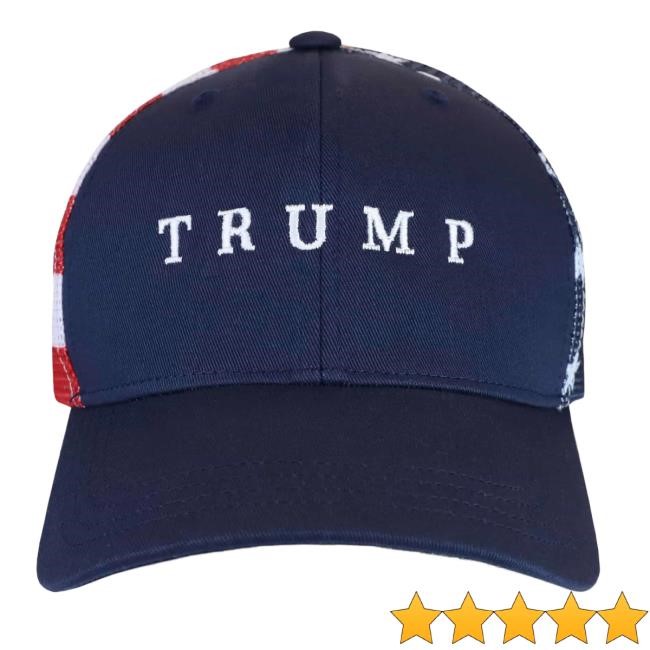 American Flag Back Classic Hat - Trump Store