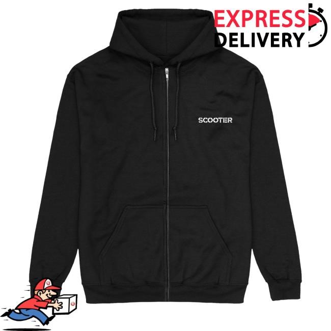 Always Hardcore Zip Pullover Sweartshirt Hoodie - Scooter Merch & Clothing Store Scooter Band Apparel Shop