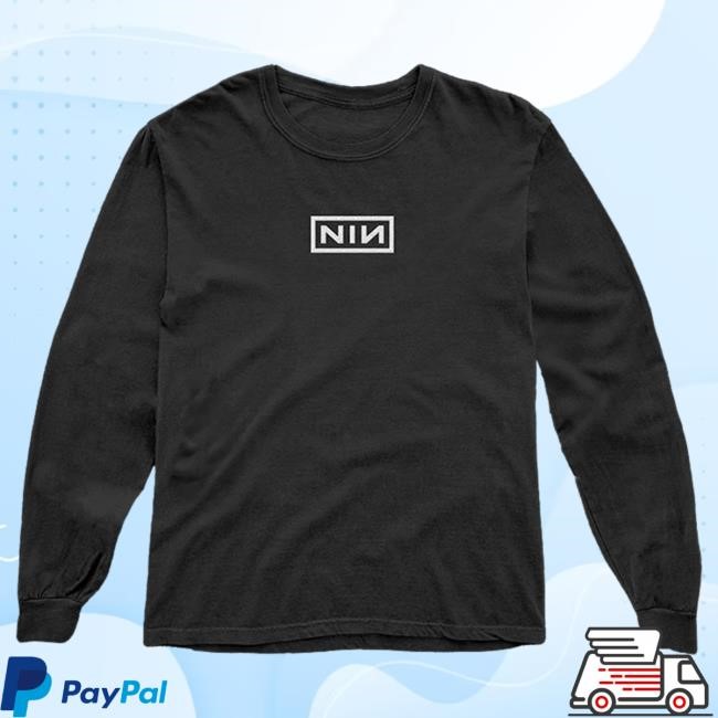 Official Nine Inch Nails Merch Store NIN Red Spiral Long Sleeve Official Nine Inch Nails Merch Store NIN Red Spiral Long Sleeve