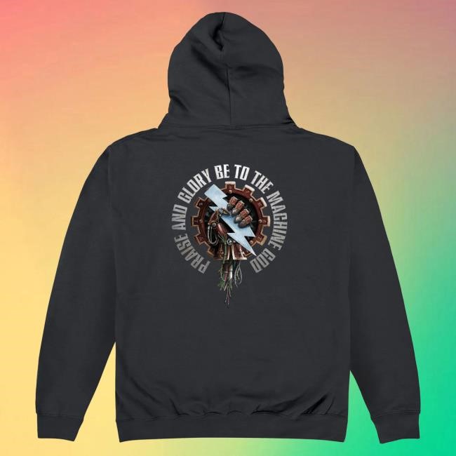 Adeptus Mechanicus Machine God Hoodie Official Warhammer Merch Store Shop