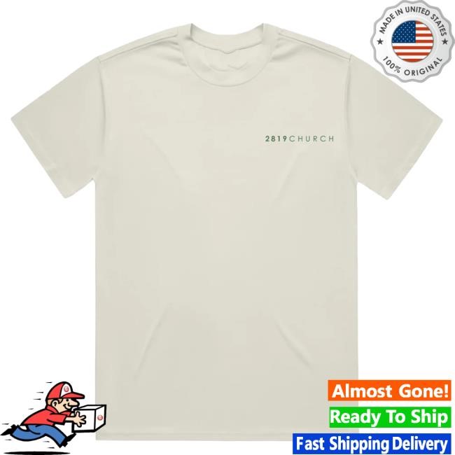 Official 2819 Church Merch Preach The Word Tee - Cream/Forest Official 2819 Church Merch Preach The Word Tee - Cream/Forest
