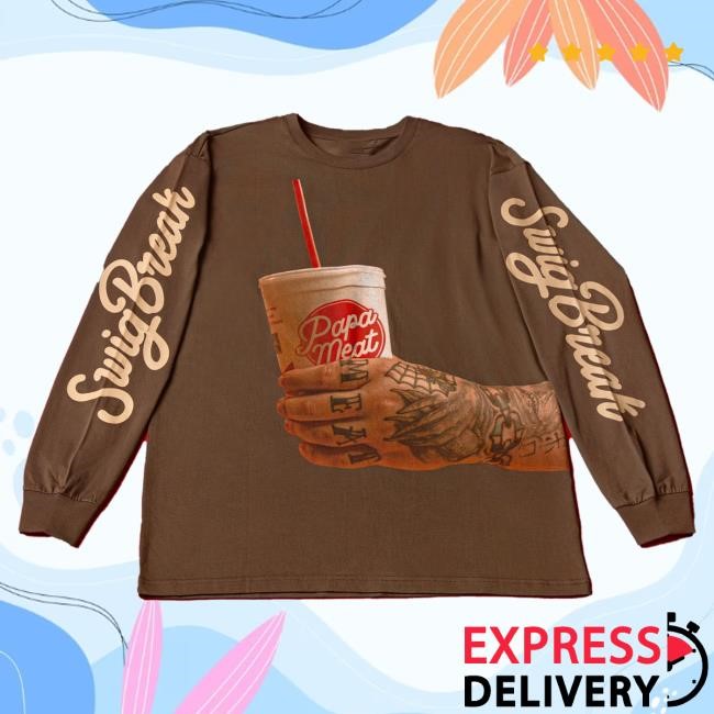 Official Meatcanyon Merch Store Meat Swig Long Sleeve New Shirt Official Meatcanyon Merch Store Meat Swig Long Sleeve New Shirt