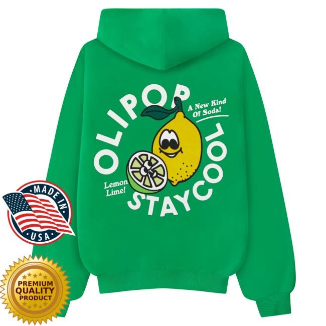 Official Stay Cool Clothing Store Staycool Olipop Lemon Lime Popover Hoodie StaycoolNyc Official Stay Cool Clothing Store Staycool Olipop Lemon Lime Popover Hoodie StaycoolNyc