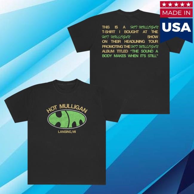 2026 Schedule Hot Mulligan Bubble Logo Tour Tee