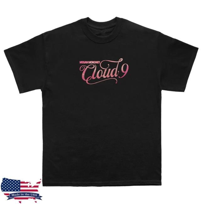Megan Moroney Cloud 9 Pink T-Shirt Tour Edition Megan Moroney Cloud 9 Pink T-Shirt Tour Edition