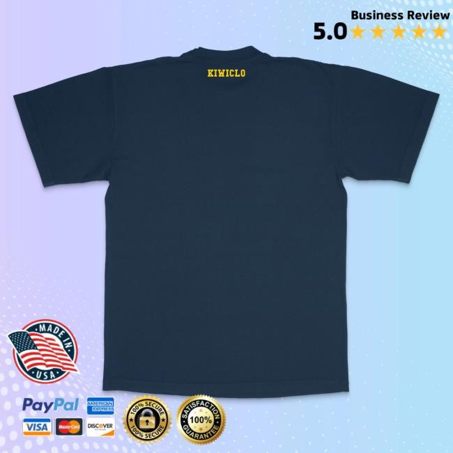 Stadium Family Crowd Kids Michigan Caricature Tee Navy | Kiwiclo
