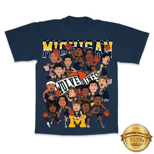 Stadium Family Crowd Kids Michigan Caricature Tee Navy | Kiwiclo Stadium Family Crowd Kids Michigan Caricature Tee Navy | Kiwiclo