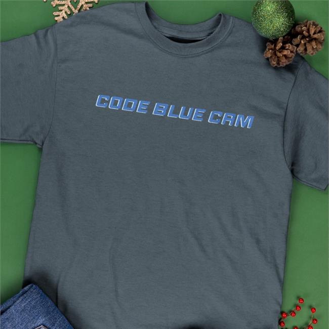 Code Blue Cam Logo Shirt Code Blue Cam Merch