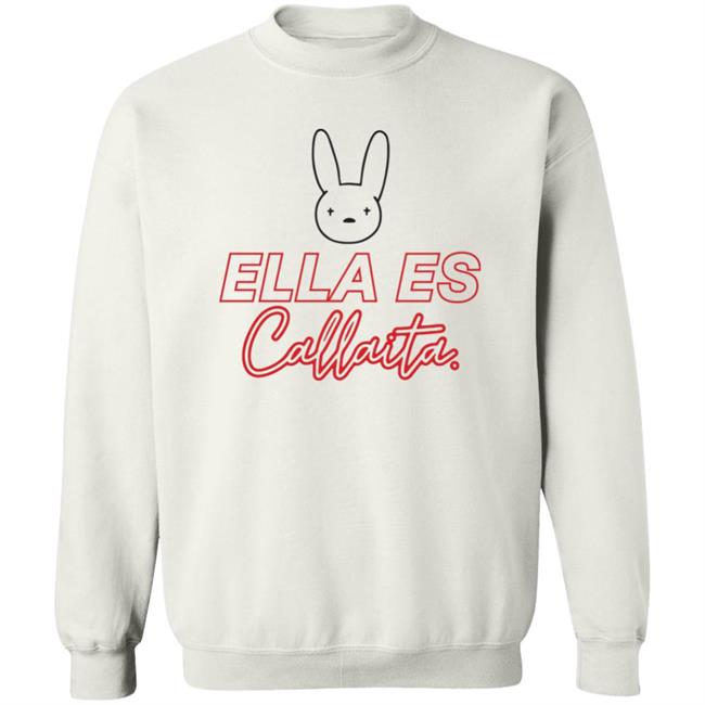 Bad Bunny Merch Ella Es Callaita Hoodie Bad Bunny Merch Ella Es Callaita Hoodie
