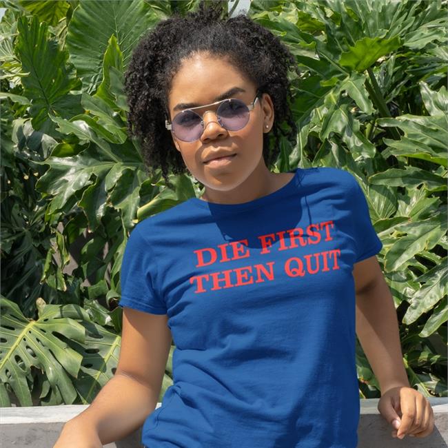 Takeo Spikes Die First Then Quit T Shirt Auburn Football Justin Ferguson