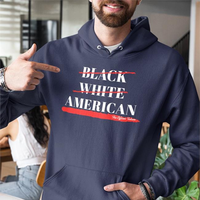 Black White American Shirt