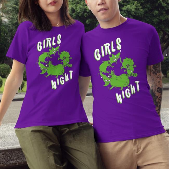Topatoco Go Shop Girls Night Long Sleeve Kcgreenn