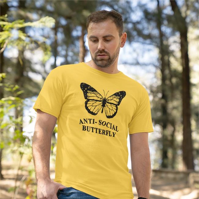 Anti Social Butterfly Tee Sam Ann