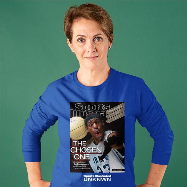 Unknwn Merch Sports Illustrated The Chosen One Shirt Lebron James