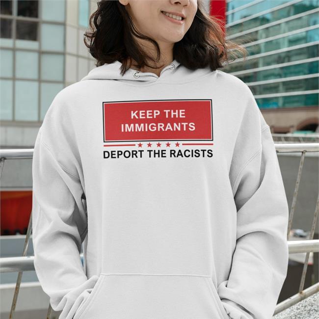 Balance Of Power Merch Jon Cooper D Earl Stephens Keep The Immigrants Deport The Racists Shirt