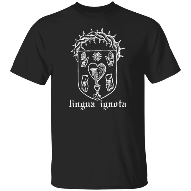 Evil Greed Lingua Ignota Merch Lingua Ignota Five Wounds T Shirt