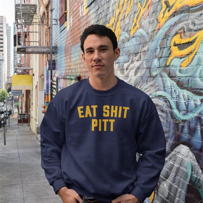 Eat Sht Pitt T Shirt Barstool U Barstool Sports