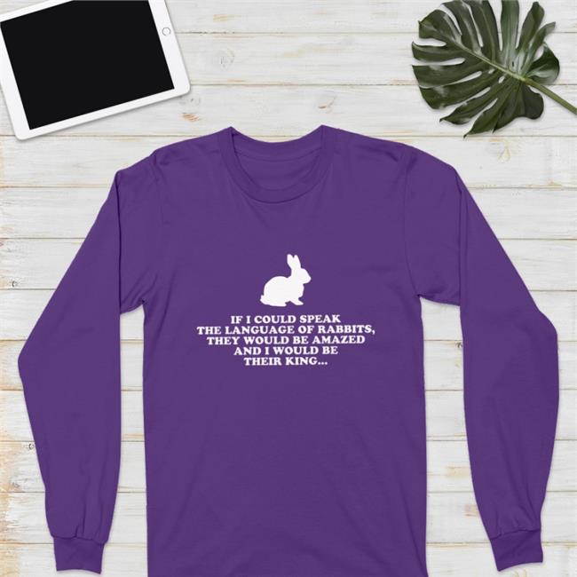 If I Could Speak The Language Of Rabbits Hoodie Dust Origami Buny