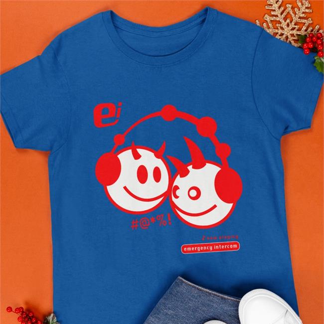 Emergency Intercom Merch Headphone Due T Shirt Now Playing