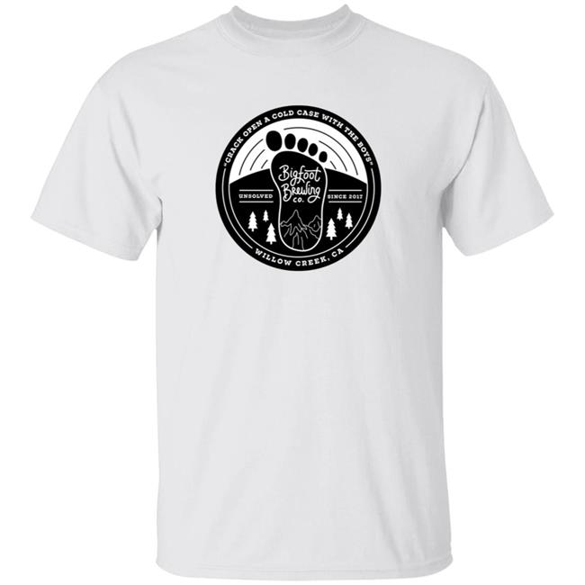 Buzzfeed Unsolved Merch Buzzfeed Unsolved Big Foot Brewing Co. T Shirt