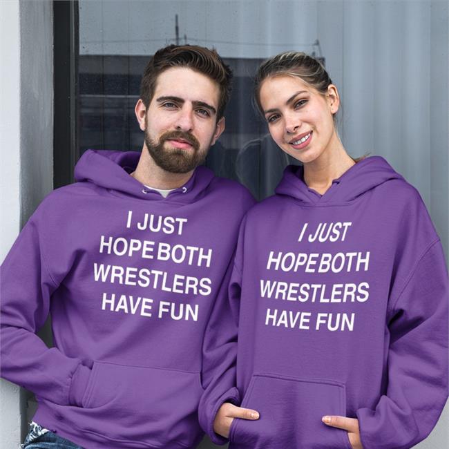I Just Hope Both Wrestlers Have Fun Hoodie Angie Twilight Palms Merch