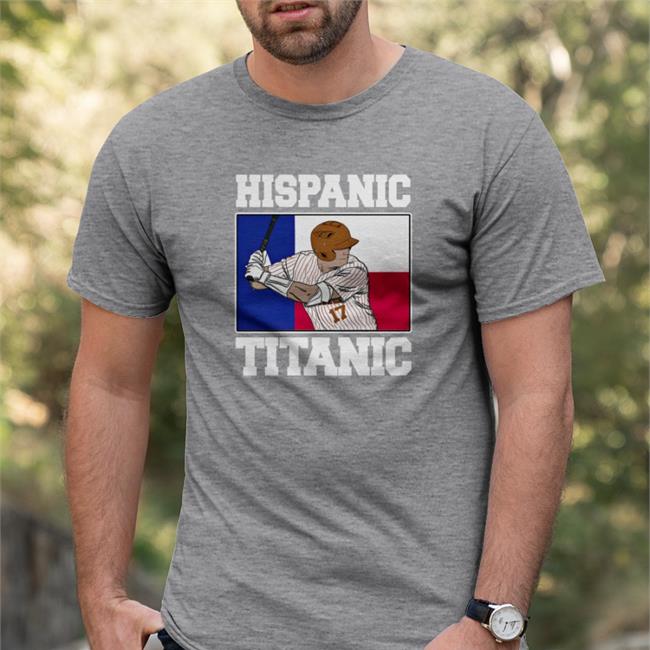 Ivan Melendez Hispanic Titantic Shirt Texas Baseball
