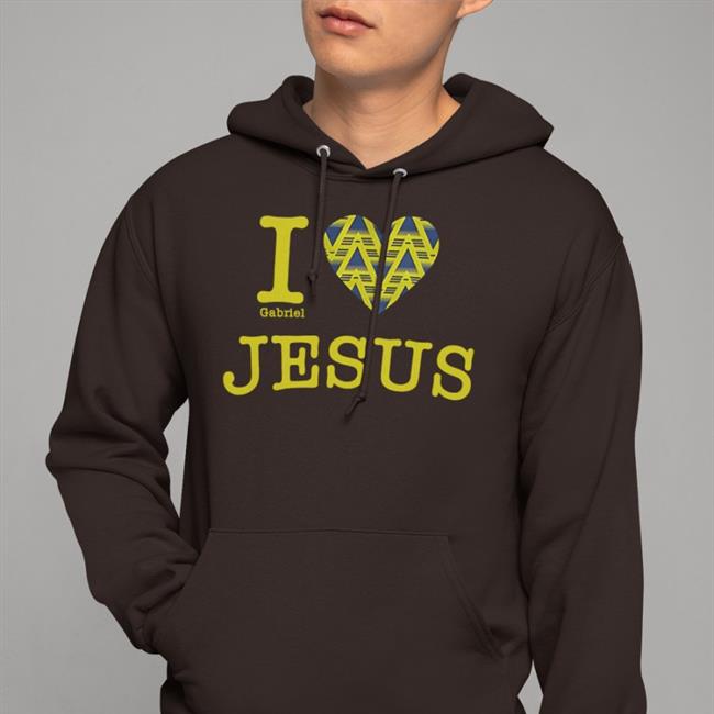 I Love Jesus Hooded Sweatshirt
