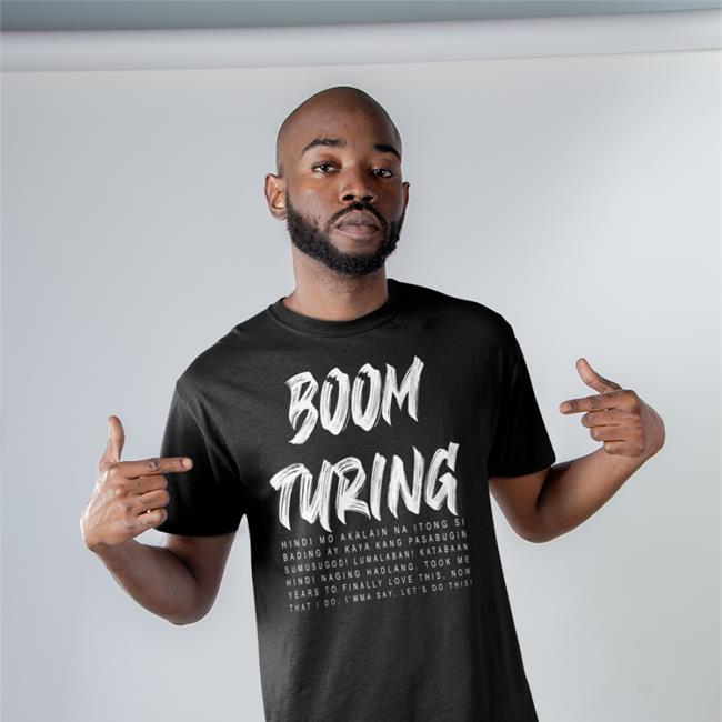Boom Turing Shirt Black