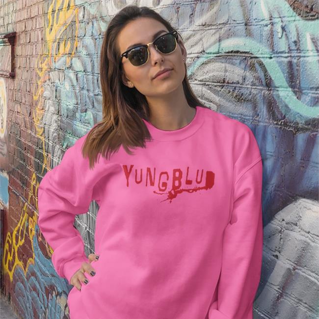 Yungblud Merchandise Pink Yungblud Logo Tee