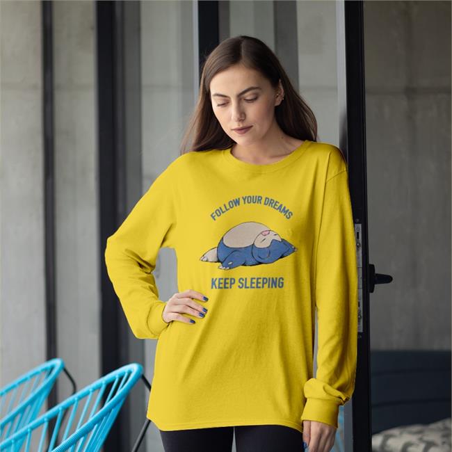 Follow Your Dreams Keep Sleeping Tee Shirt Fastgames Merch Kkholate4