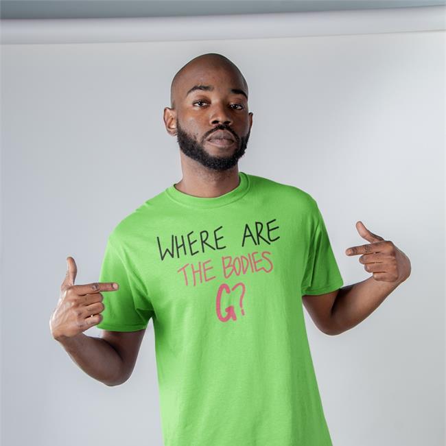 Ymhstudios Store Where Are The Bodies G T-Shirt YMH Studios YMHLive