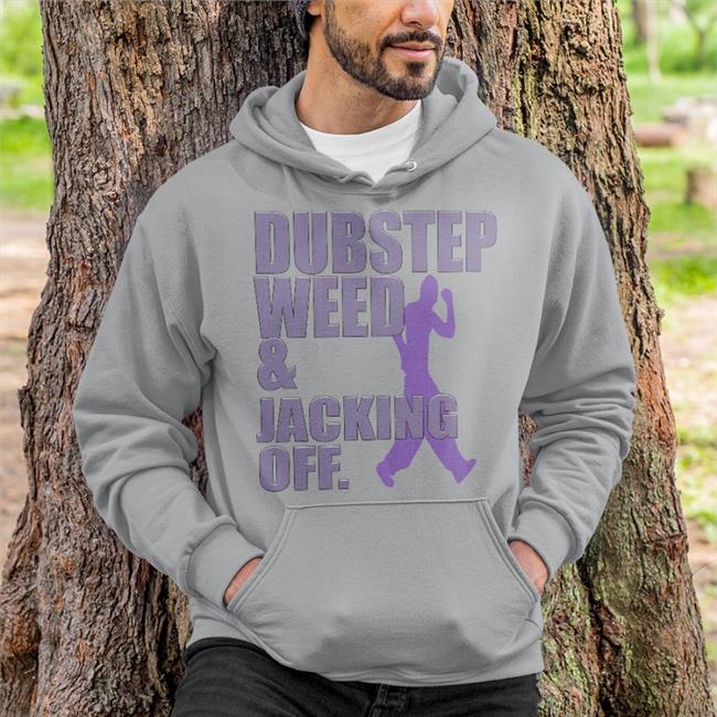 Haunted Starbucks Merch Dubstep Weed & Jacking Off Hoodie
