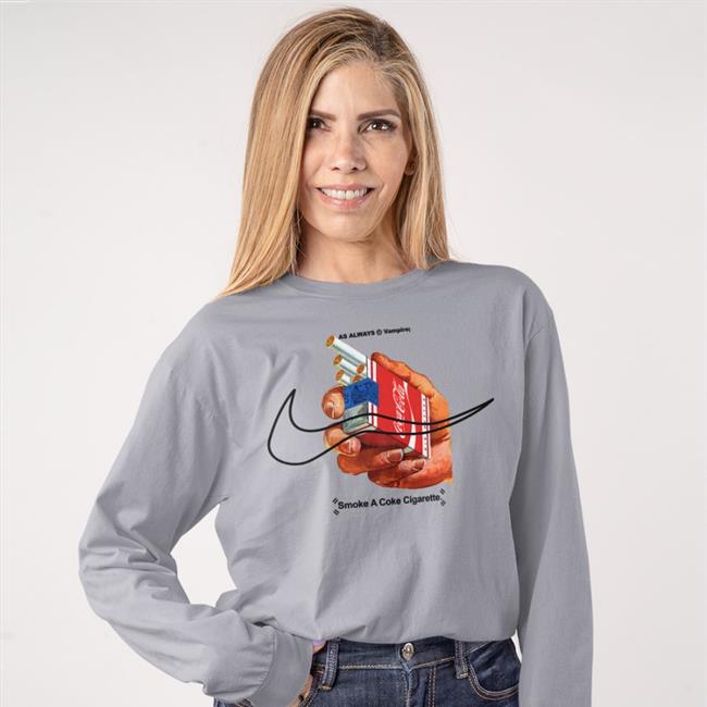 As Always Vampire Smoke A Coke Cigarette T-Shirt
